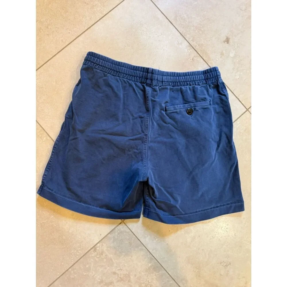 J. Crew Navy Elastic Waist Drawstring Shorts